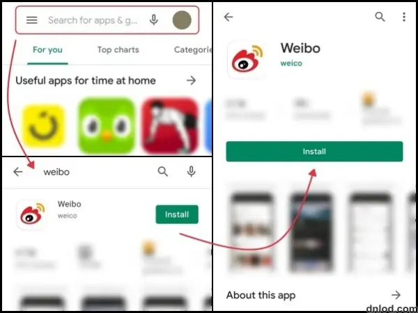 weibo international app