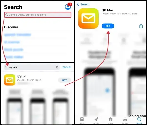 iOS 1 App Store (overseas) qq mail ios